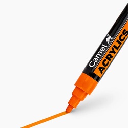 Camel Acrylic Marker - Orange 283